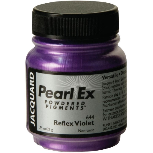 Picture of 🪄 Jacquard PearlEx Powdered Pigment 21g - Reflex Violet – Mica Χρωστική σε Σκόνη σε Έντονο Μεταλλικό Μωβ Φινίρισμα