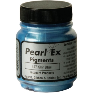 Picture of 🪄 Jacquard PearlEx Powdered Pigment 21g - Sky Blue – Mica Χρωστική σε Σκόνη σε Μεταλλικό Γαλάζιο Φινίρισμα