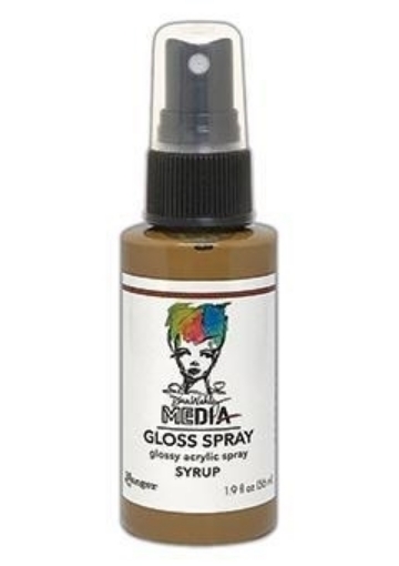 Picture of Dina Wakley Media Gloss Sprays | Ακρυλικό Χρώμα σε Σπρέι με Gloss Φινίρισμα, Syrup
