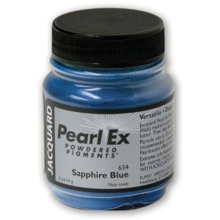 Picture of 🪄 Jacquard PearlEx Powdered Pigment 14g - Sapphire Blue – Mica Χρωστική σε Σκόνη σε Μεταλλικό Ζαφειρένιο Μπλε Φινίρισμα