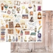 Picture of Asuka Studio Kawaii Μπλοκ Scrapbooking Διπλής Όψης 6''x6'' - Spellbound