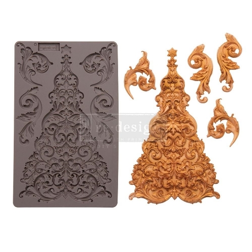Picture of Re-Design with Prima Decor Mould – Καλούπι Σιλικόνης 5" x 8" – Glorious Tree