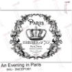 Picture of Dress My Craft Φύλλο Μεταφοράς Εικόνας  A4 - An Evening In Paris