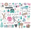 Picture of Simple Stories Die-Cuts Διακοσμητικά Ephemera – Feelin' Frosty, Bits & Pieces, 59τεμ