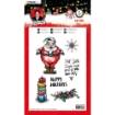 Picture of Studio Light Art by Marlene Clear Stamps Set Σετ Διάφανες Σφραγίδες Merry & Bright - Dear Santa, 6τεμ