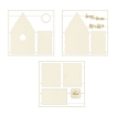 Picture of P13 Light Chipboard Embellishments 8" x 8" - Birdhouse No.6 - Σπιτάκι για Πουλιά από Chipboard