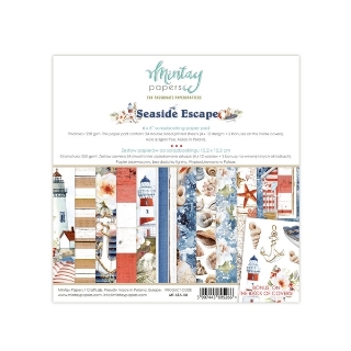Picture of Mintay Papers Μπλοκ Scrapbooking Διπλής Όψης 6''x 6" - Seaside Escape
