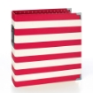 Picture of Simple Stories Sn@p! Striped Designer Άλμπουμ 6"X8" - Red Stripe