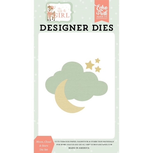 Picture of Echo Park Μήτρες Κοπής It's A Girl - Moon, Cloud & Stars