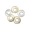 Picture of Creative Impressions Μεταλλικοί Σπιράλ Συνδετήρες - Χρυσό και Ασημί