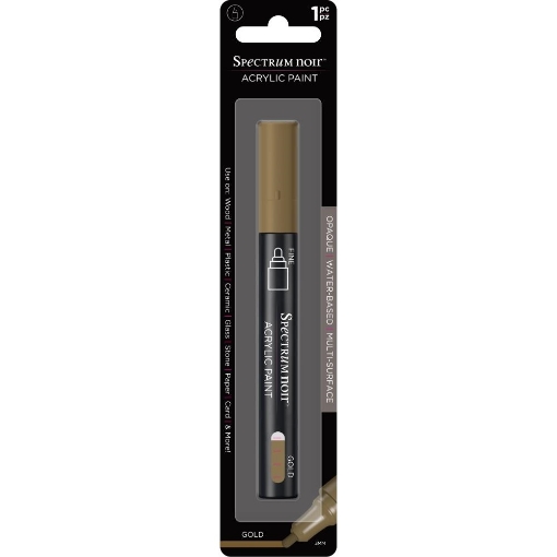 Picture of Spectrum Noir Acrylic Marker – Ακρυλικός Μαρκαδόρος Πολλαπλών Επιφανειών, Gold