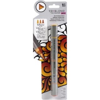 Picture of Spectrum Noir Triblend Brush Μαρκαδόρος Οινοπνεύματος 3 σε 1 - Burnt Orange Blend (BO1 BO3 BO4)