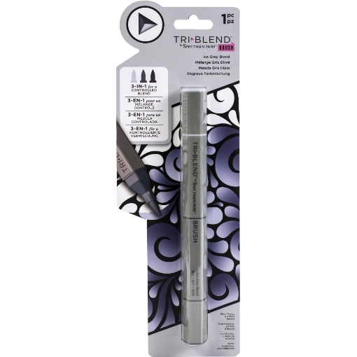 Picture of Spectrum Noir TriBlend Brush | Μαρκαδόρος Οινοπνεύματος 3 Τόνων – Ice Grey Blend