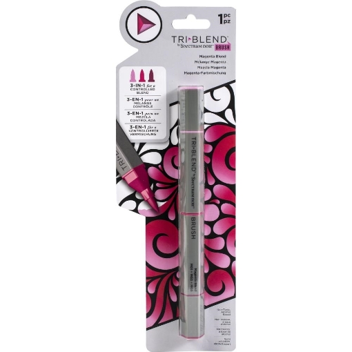 Picture of Spectrum Noir TriBlend Brush | Μαρκαδόρος Οινοπνεύματος 3 Τόνων – Magenta Blend