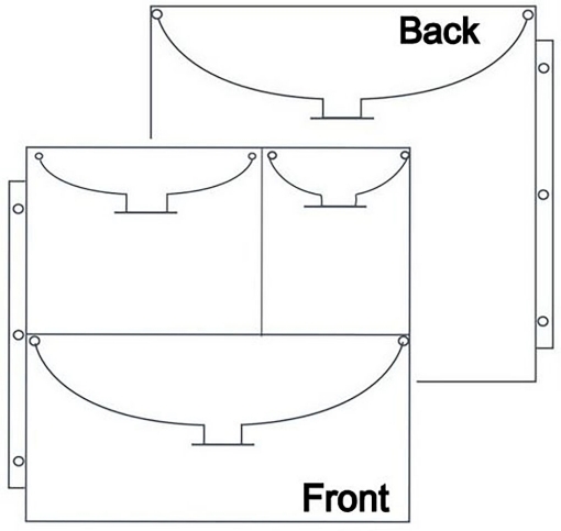 Picture of Totally Tiffany ScrapRack Expanding Project Planner - Θήκες Οργάνωσης Συλλογών Scrapbooking - Σετ 5τμχ
