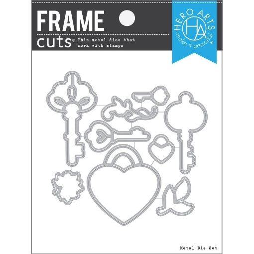 Picture of Hero Arts Frame Cut Dies Μήτρες Κοπής - Key To My Heart