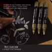 Picture of Spectrum Noir Metallic Markers Σετ Μεταλλικών Μαρκαδόρων - Liquid Gold, 3τεμ.