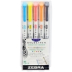 Picture of Zebra Mildliner Double Ended Marker Bold & Fine Point Σετ Μαρκαδοράκια - Friendly Mild