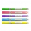 Picture of Zebra Kirarich Chisel Tip Glitter Μαρκαδοράκια Highlighter Set - Assorted Colors