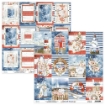 Picture of Mintay Papers Μπλοκ Scrapbooking Διπλής Όψης 6" x 6" - Seaside Escape