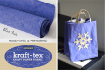Picture of Kraft-Tex Paper Fabric Prewashed Ειδικό Ύφασμα από Χαρτί - Blue Iris