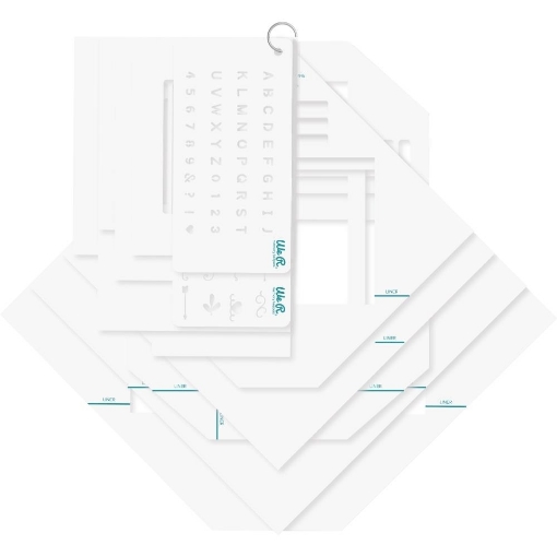 Picture of We R Memory Keepers Envelope Tear Guides - Κιτ με Οδηγούς για Κατασκευή Φακέλων, 18τεμ.