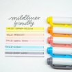 Picture of Zebra Mildliner Double Ended Marker Bold & Fine Point Σετ Μαρκαδοράκια - Friendly Mild