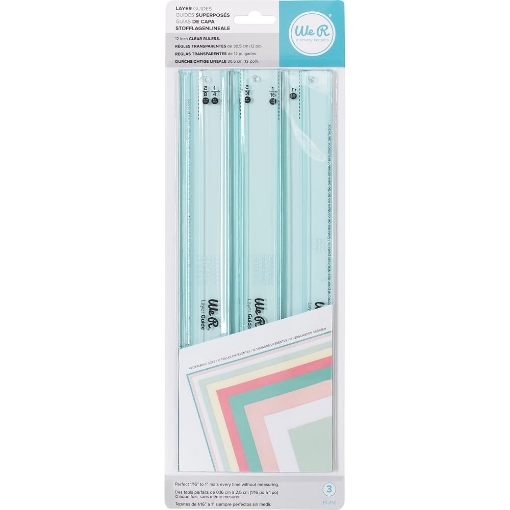 Picture of We R Memory Keepers Layer Guides - Οδηγοί Κοπής & Στρώσεων για Ακριβές Layering, 3 τεμ.