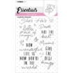 Picture of Studio Light Essentials Clear Stamps Set Σετ Διάφανες Σφραγίδες - Wonderful Sentiments Nr. 173, 14τεμ