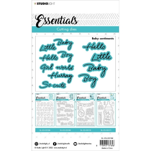 Picture of Studio Light Essentials Μήτρες Κοπής Cutting Dies - Nr. 169, Baby Sentiments
