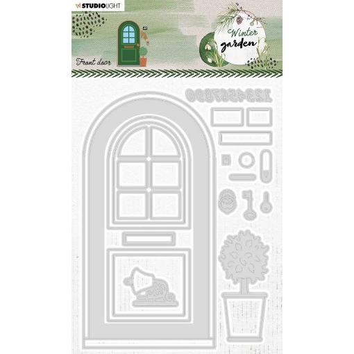 Picture of Studio Light Winter Garden Front Door Nr.152 | Μήτρες Κοπής 20 τεμ.