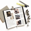 Picture of P13 Δερμάτινο Travelers Notebook Kit με 3 Σημειωματάρια - Soulmate Girl