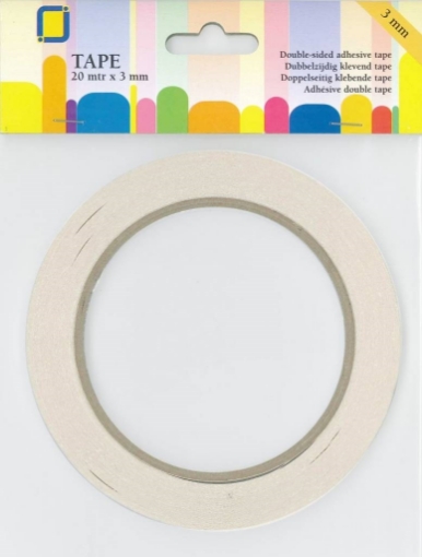 Picture of JEJE Double Sided Tape 3mm - Ταινία Διπλής Όψης, 20m