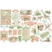 Picture of Graphic 45 Cardstock Εφέμερα - Wild & Free, No 34 Assorted Pieces
