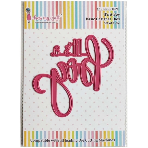 Picture of Dress My Craft Basic Designer Μήτρα Κοπής - It's A Boy