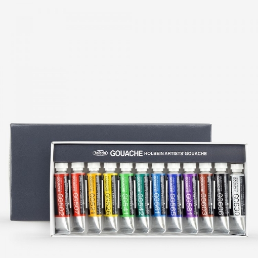 Picture of Holbein Artists' Gouache Set - 12 Χρώματα