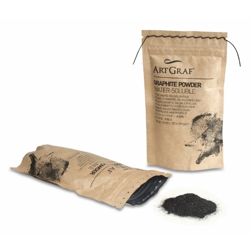 Picture of Viarco ArtGraf Water-Soluble Graphite Powder - Υδατοδιαλυτή Σκόνη Γραφίτη 100g