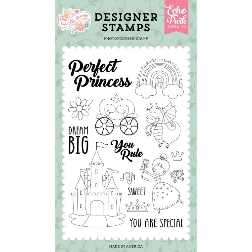Picture of Echo Park Διάφανες Σφραγίδες - Our Little Princess, Perfect Princess