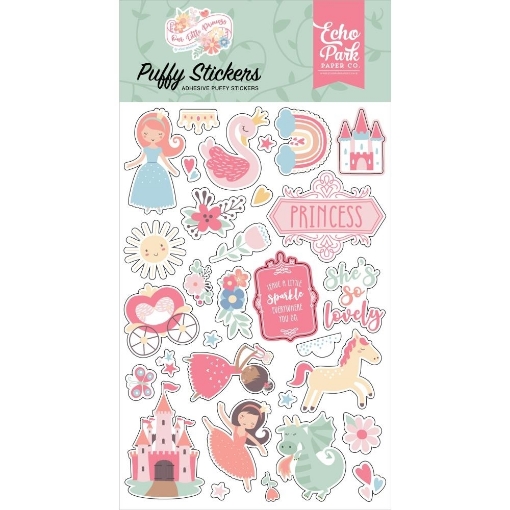 Picture of Echo Park Puffy Stickers | Our Little Princess