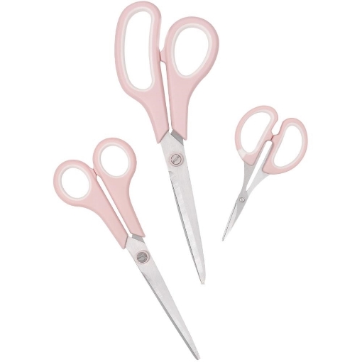 Picture of We R Memory Keepers - Set of 3 Scissors - Σετ Ψαλίδια Ακριβείας, Ροζ