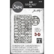 Picture of Sizzix 3D Texture Fades Μήτρα για Ανάγλυφα  By Tim Holtz - Mini Brickwork