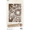 Picture of Studio Light Jenine's Mindful Art Essentials Στένσιλ 6"X8" - Nr. 77, Open Flower Bouquet