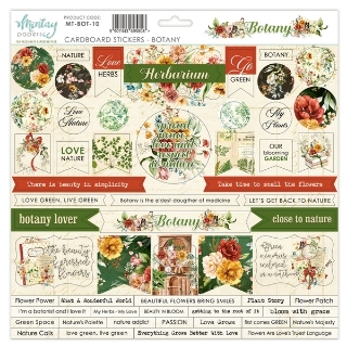 Picture of Mintay Papers Αυτοκόλλητα Chipboard - Botany