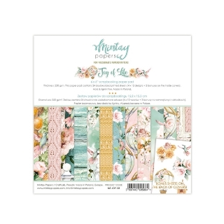 Picture of Mintay Papers Μπλοκ Scrapbooking Διπλής Όψης 6''x 6"- Joy Of Life