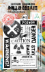 Picture of AALL & Create Clear Stamp Nr. 432 Toxic Warning – Διάφανη σφραγίδα 