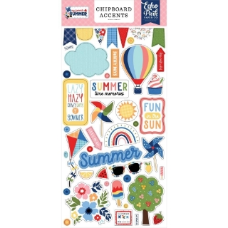 Picture of Echo Park Διακοσμητικά Chipboard 6"X13" - My Favorite Summer