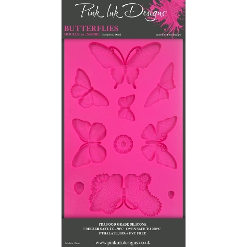 Picture of Pink Ink Designs – Καλούπι Σιλικόνης – Butterflies