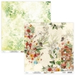 Picture of Mintay Papers Μπλοκ Scrapbooking Διπλής Όψης 6" x 6" - Botany