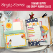 Picture of Μάθημα-in-a-Box: Simple Stories Summer Lovin Binder Project Kit