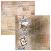 Picture of Studio Light Jenine's Mindful Art Σετ Scrap Background  Διπλής Όψης 12"X12"  - Write Your Story